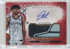 2022-23 Topps Inception OTE Overtime Elite Relic Red /25 Johned Walker Auto 16hd
