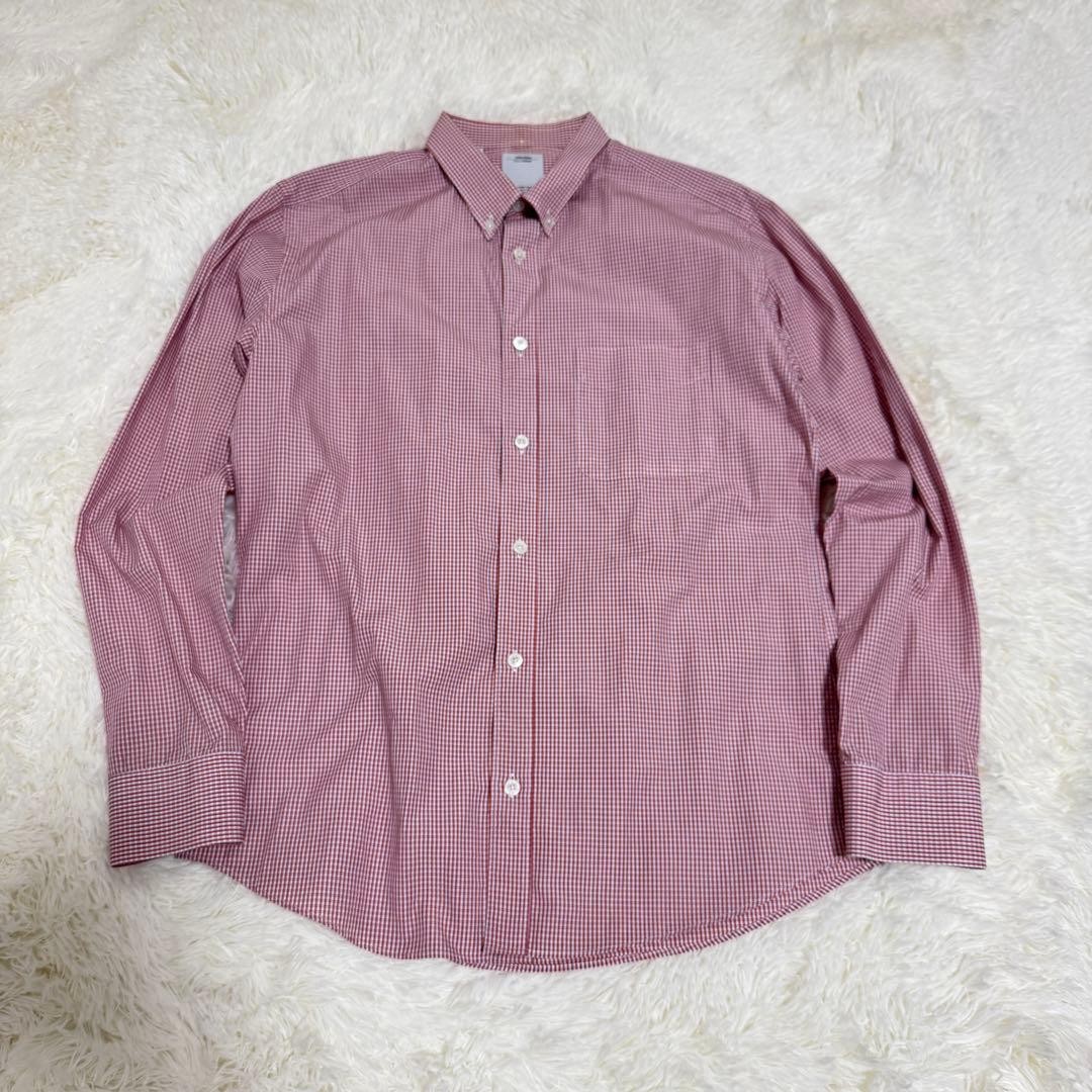 visvim Gingham Check Button-Down Shirt Long Sleev… - image 1