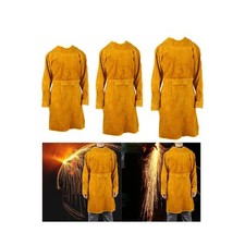 Welding Apron Heat Flame Resistant Work Apron Welder Protective Clothes Front