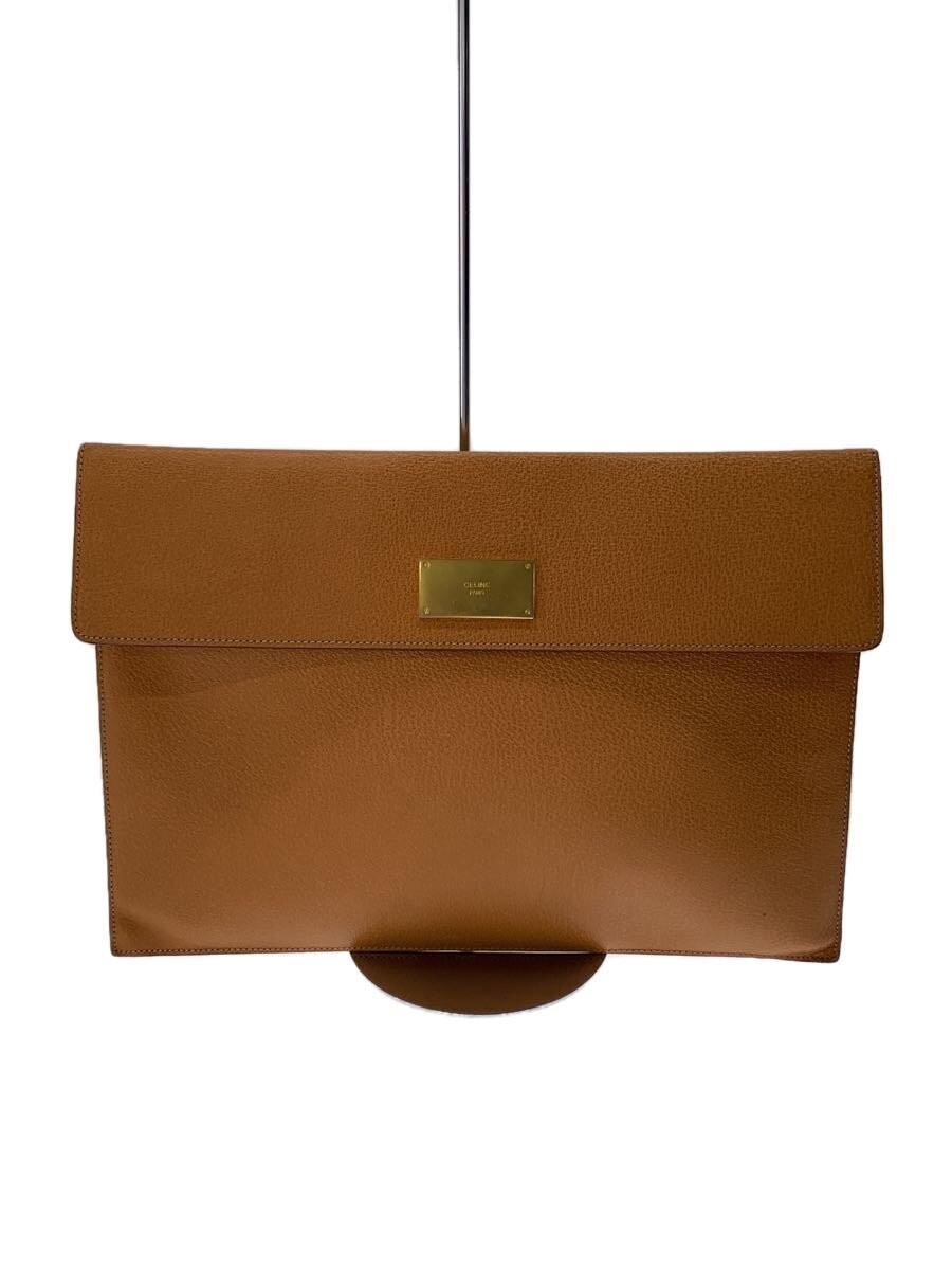 CELINE Second Bag Leather ORN Solid From Japan - image 1