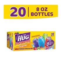Little HUG Fruit Barrels Original Shelf Stable Kids Drinks Variety pack, 20 co
