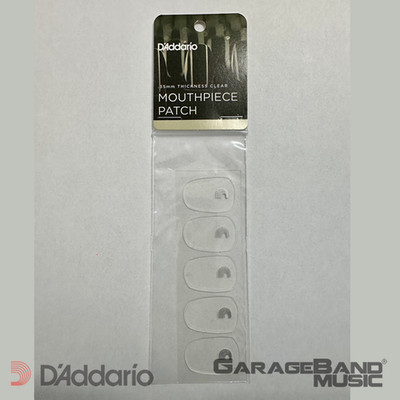 D'Addario Reserve Mouthpiece Patch for Clarinet or Saxophone, Clear, 5 pack
