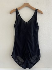 Prima Valentina Black Full Bodysuit Shaper Compression Tummy Control Women s 1X