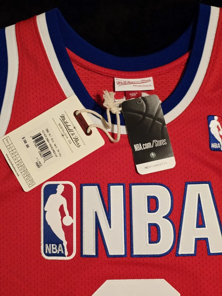 Camiseta deportiva 100 % auténtica Mitchell & Ness Kobe Bryant 2003 All Star Game talla 48 XL Foto 3 de 4