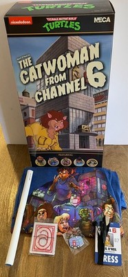 TMNT The Catwoman from Channel 6 - 4 Figure Set NEW Bundle NECA Store Exclusive
