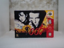 GoldenEye 007 N64 Box Manual Inserts w/Protector No Cart Nintendo 64