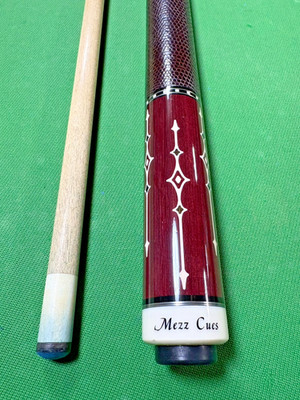 Vintage Mezz Queue EC-P2 Purpleheart Normal Shaft United Joint Billard Pool