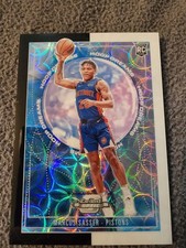 2023-24 Panini Contenders Optic Marcus Sasser- INTERNATIONAL BLACK/WHITE RC /25