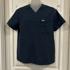 FIGS Scrubs Medical Technical Collection Shirt Top Green Men  s S