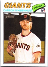 2026 Topps Heritage #79 Carson Whisenhunt