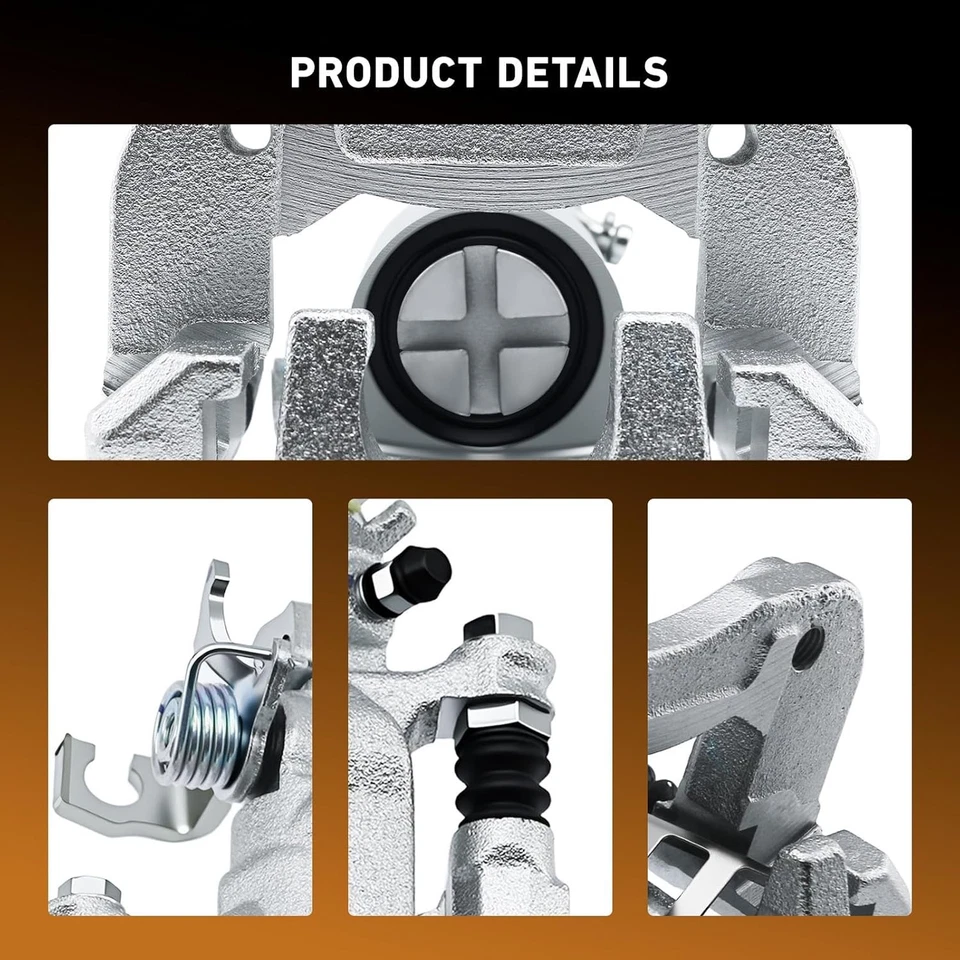 Rear Brake Calipers Kit for 1998-2008 Honda Accord 2004-2008 Acura TSX 19141883 Foto 4 de 4