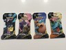 4x POKEMON Sun & Moon TEAM UP Sleeved Booster Packs COMPLETE Art Set