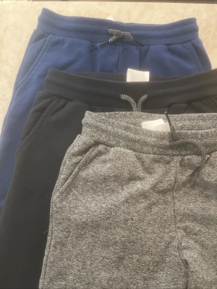 Pantalones deportivos Mayoral para niños talla 9 - conjunto de 3 - azul, negro y gris jaspeado Foto 3 de 3