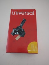 Handheld Box Sealing Tape Dispenser Metal/Plastic 3" Core Black Universal 88000