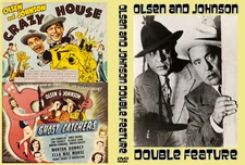 OLSEN & JOHNSON DOUBLE FEATURE 1943-1944 Crazy House/Ghost Catchers