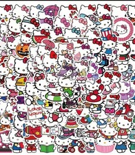 50 Pcs Sanrio Hello Kitty Random Stickers Laptop Phone Waterbottle 50 Pcs Sanrio Hello Kitty Random Stickers Laptop Phone Waterbottle