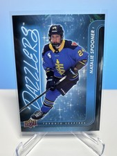 NATALIE SPOONER 24/25 2025 Upper Deck PWHL BLUE Dazzlers Rookie Insert #DZ-2
