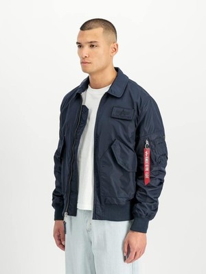 Alpha Industries CWU 36 Light Bomber Jacke (Blau)