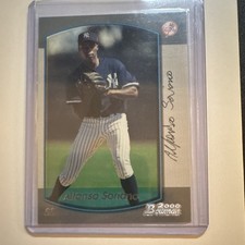 Bowman 2000 Alfonso Soriano New York Yankees Rookie Baseball Card #193. rookie card picture