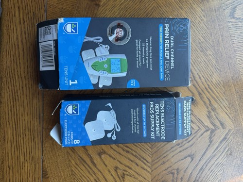 Rite Aid Dual Channel Wireless TENS Pain Relief Device w/ Pads, 12 Settings