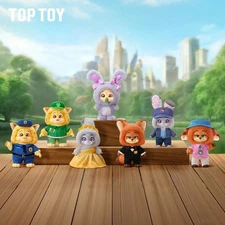 TOPTOY Disney Zootopia New Journey Series Vinyl Plush Blind Box Figure Toy Gift