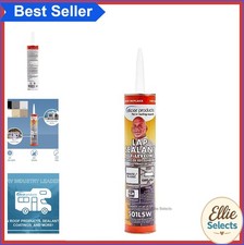 Self Leveling Lap Sealant White 10.3 oz RV Roof Sealant for EPDM TPO PVC