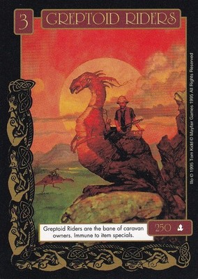 Greptoid Riders - FAD Base Set - Fantasy Adventures CCG