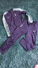 Nike Tottenham Hotspur 2017-2018 Dri Fit Track Suit. LARGE (12-13YRS) Rare Set!