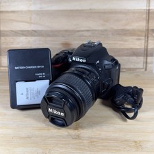 Nikon D5500 24.2MP Digital SLR Camera - 18-55mm ED DX II Lens - Great Condition!