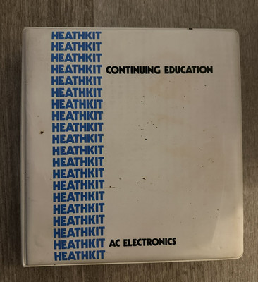 Heathkit Continuing Education EE-3102 AC Electronics Learning 6 Chapters