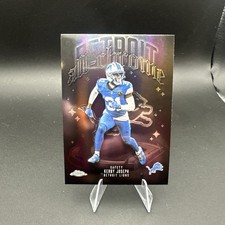 2025 Topps Chrome Football - Kerby Joseph - All Chrome ACT-23 - Detroit Lions