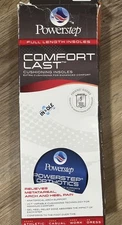 Powerstep ComfortLast Full Length Cushioning Insoles Men 7-8.5 Women 9-10.5 New
