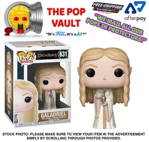 FUNKO POP VINYL MOVIES THE LORD OF THE RINGS LOTR #631 GALADRIEL VAULTED