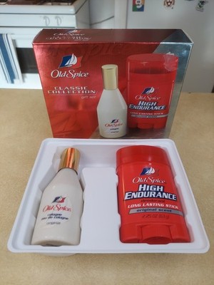 Old Spice Original Gift Set 2.5 fl oz Cologne + High Endurance Deodorant NOS