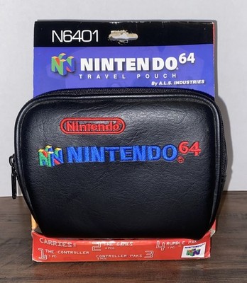 Official/OEM Nintendo 64 Accessory Soft-Sided Travel/Carrying Case Travel Pouch