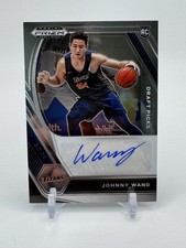 2021 Panini Prizm Draft Picks #DP-JWA Johnny Wang Draft Picks Autographs