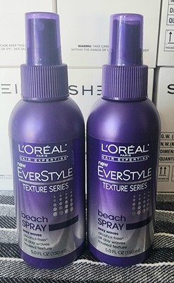 2 New L'oreal Paris Everstyle Texture Series Beach Spray Sexy All Day Waves 5 oz