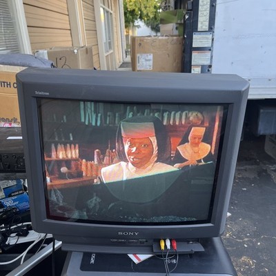 Vintage Sony Trinitron KV-20V60 1996 Model S Video Working, GREAT