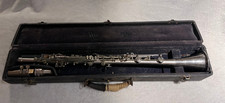 Vintage Continental Colonial metal clarinet open hole clarinet 1940's 