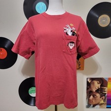 Warner Bros Studio Store  90s Vintage Red Cartoon Character Crewneck