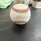 TED WILLIAMS SIGNED AUTHOGRAPHED AMERICAN LEAGUE BASEBALL RED SOX