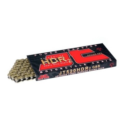 JT HDR Heavy Duty Chain Gold & Black 520-118 Husqvarna 250 FE 2018 - 2019
