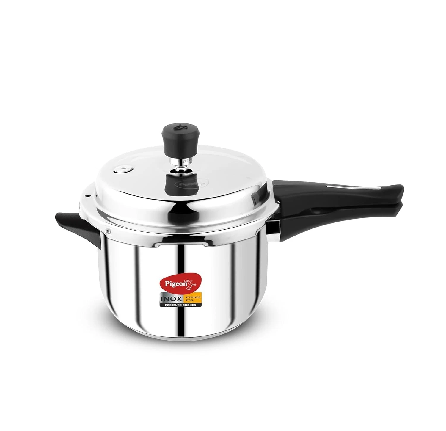 Pressure Cooker - 5 Quart - Inox Stainless Steel Outer Lid Stovetop & Inducti...
