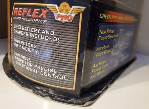 Air Hogs Reflex Micro Helicopter Pro Sealed New - Picture 3 of 8