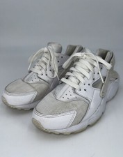 Youth Size 5.5Y White Nike Huarache Run GS Running Shoes 654275 110