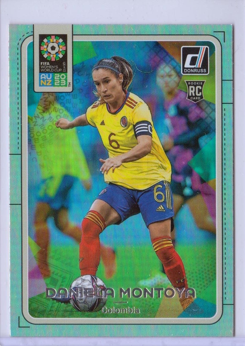 2023 Donruss Women's World Cup Silver #33 Daniela Montoya RC - Colombia