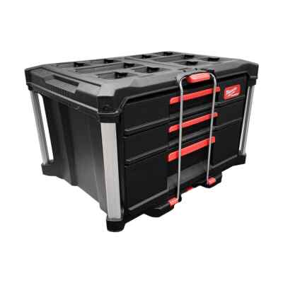 Milwaukee PACKOUT 2 + 1 Werkzeugkoffer-Set Packung mit Schubladen 4932493190
