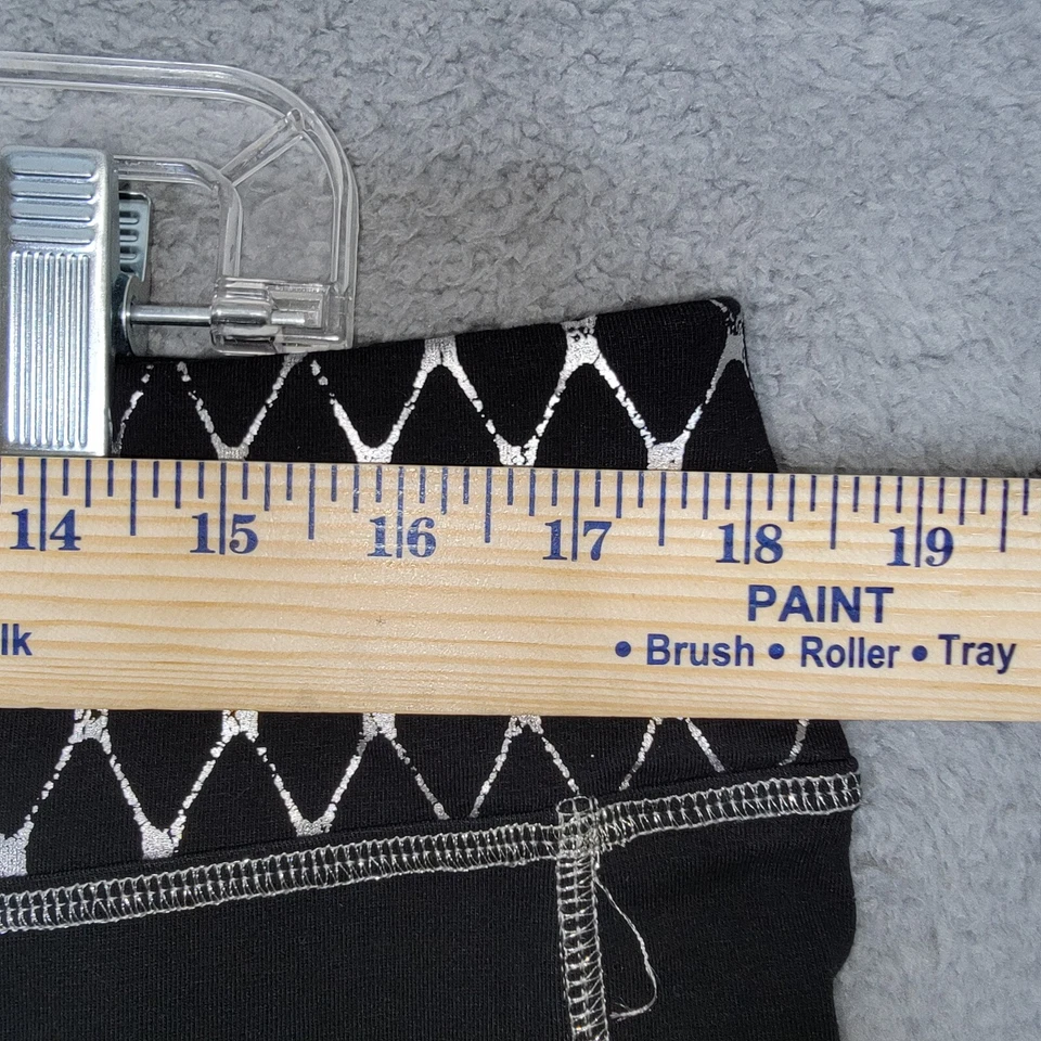 Material Niña Leggings Mujer’s Talla Grande 2XL Fearless Deletrear Negro Activo Foto 2 de 4