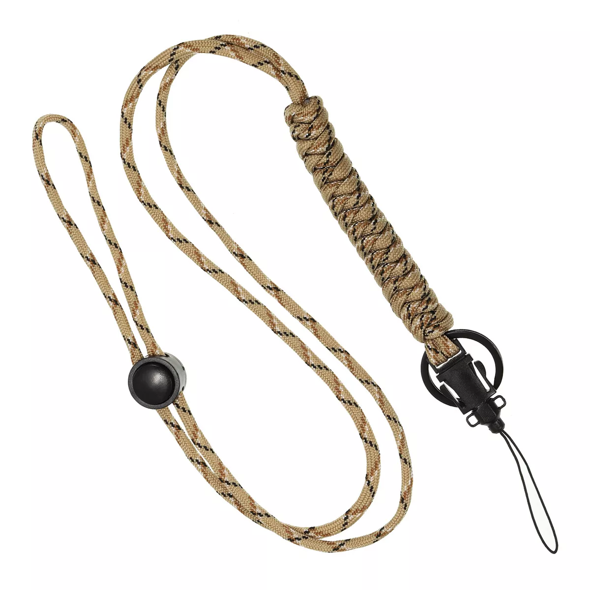 Braided store lanyard keychain