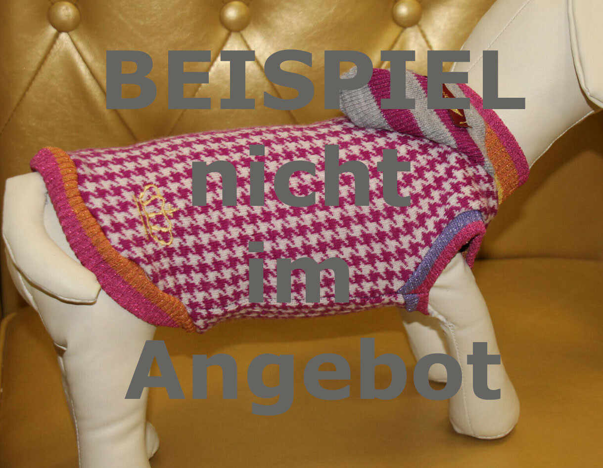 Chilly Dog Hundepullover 'Red Hearts' – Handgestrickt, 100% Wolle, Wind- & Wasserabweisend, Größe XL